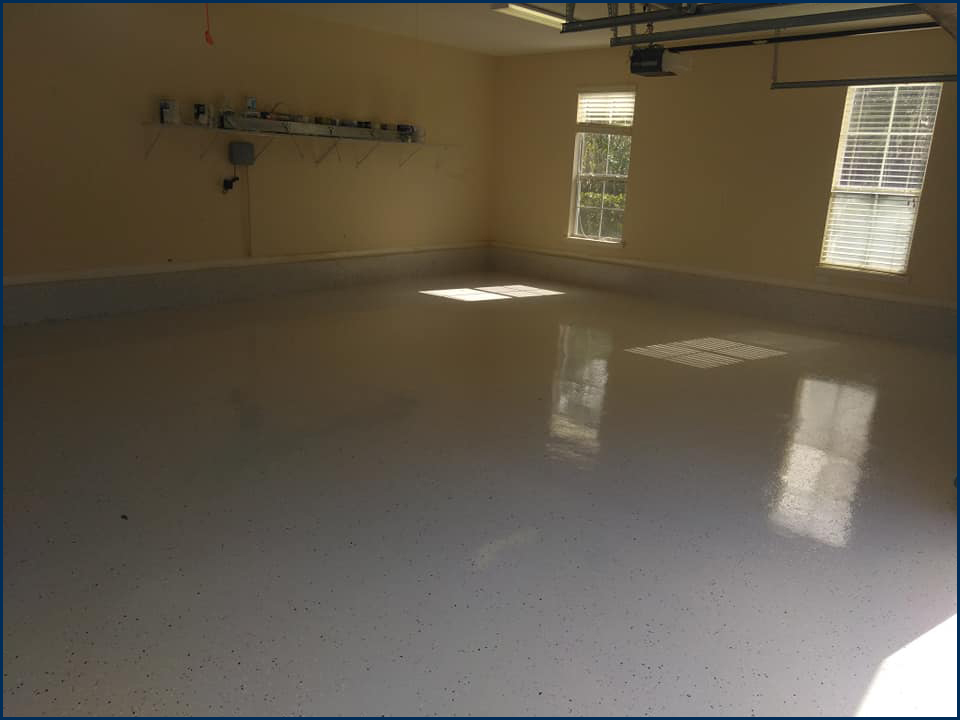 Epoxy Garage Floor Coating in Jacksonville, FL